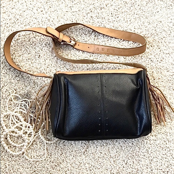 GUESS Boho Fringe Purse - Picture 1 of 7